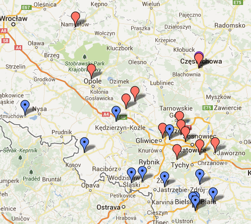 Podział grup IV ligi