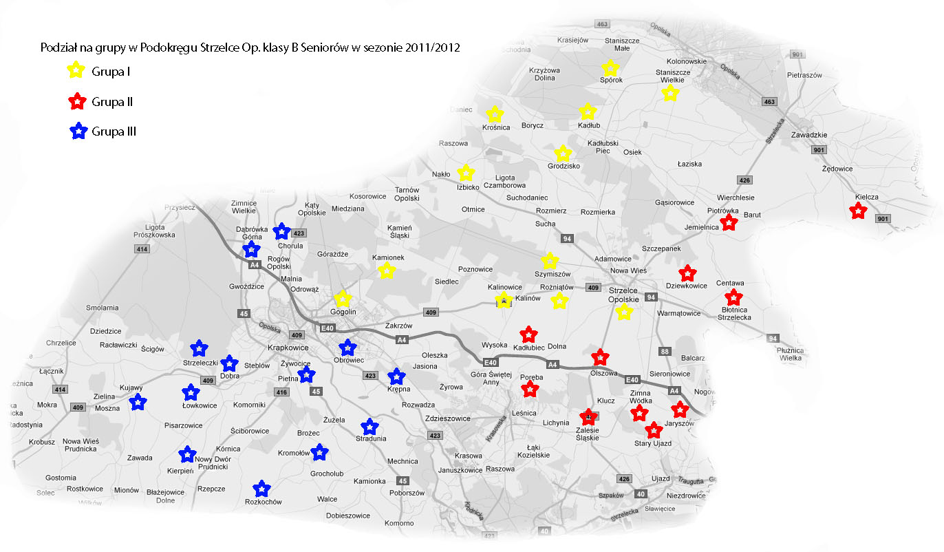Klasa B - Strzelce Op.